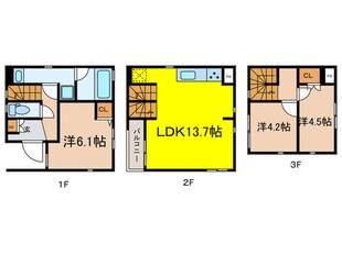 Kolet椎名町の物件間取画像